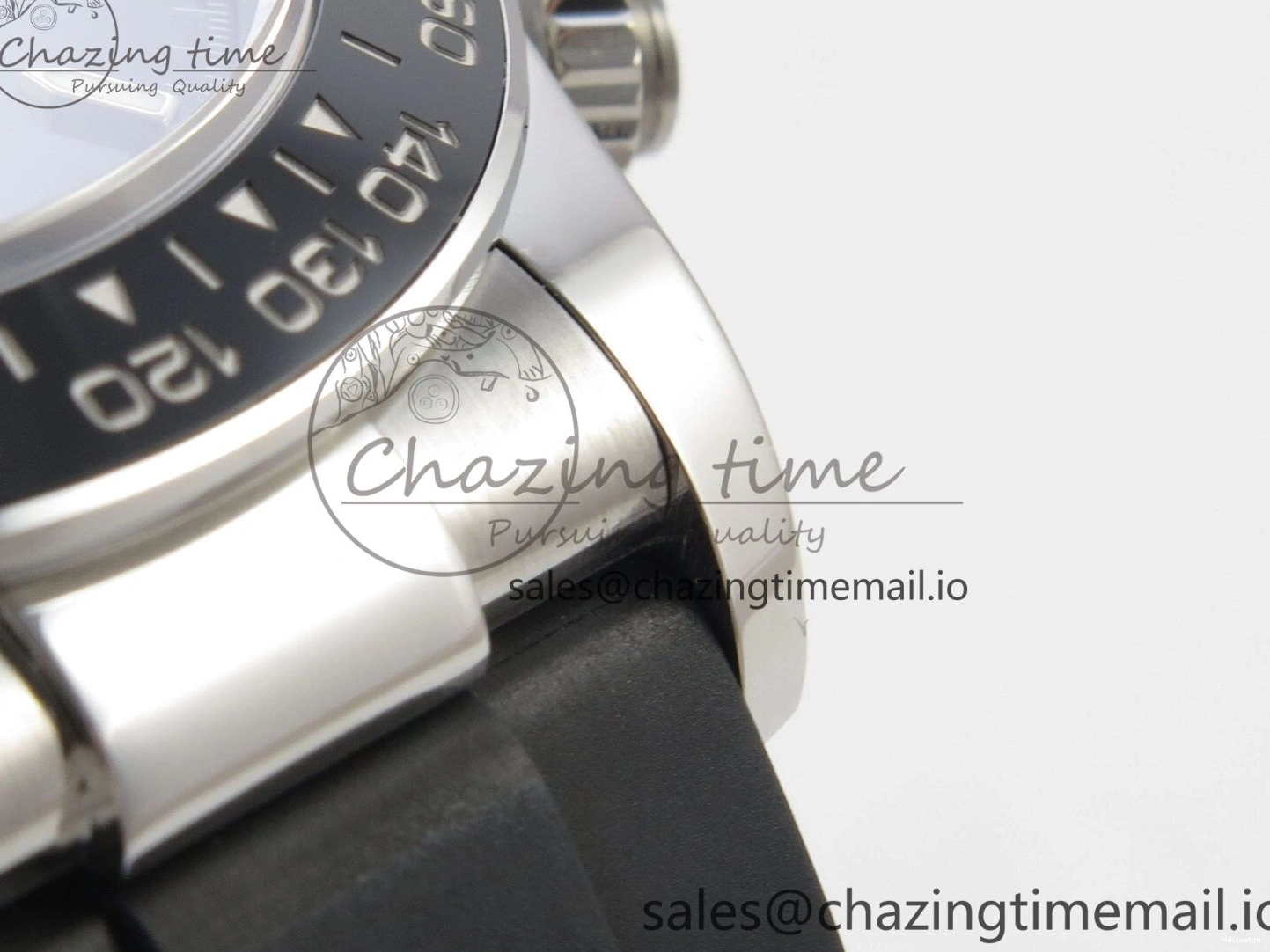 Oysterflex Bezel Clean on Ceramic DD4131 1:1 SS Dial 126519 Black Black Rubber Edition Best Stick Strap Daytona 0518